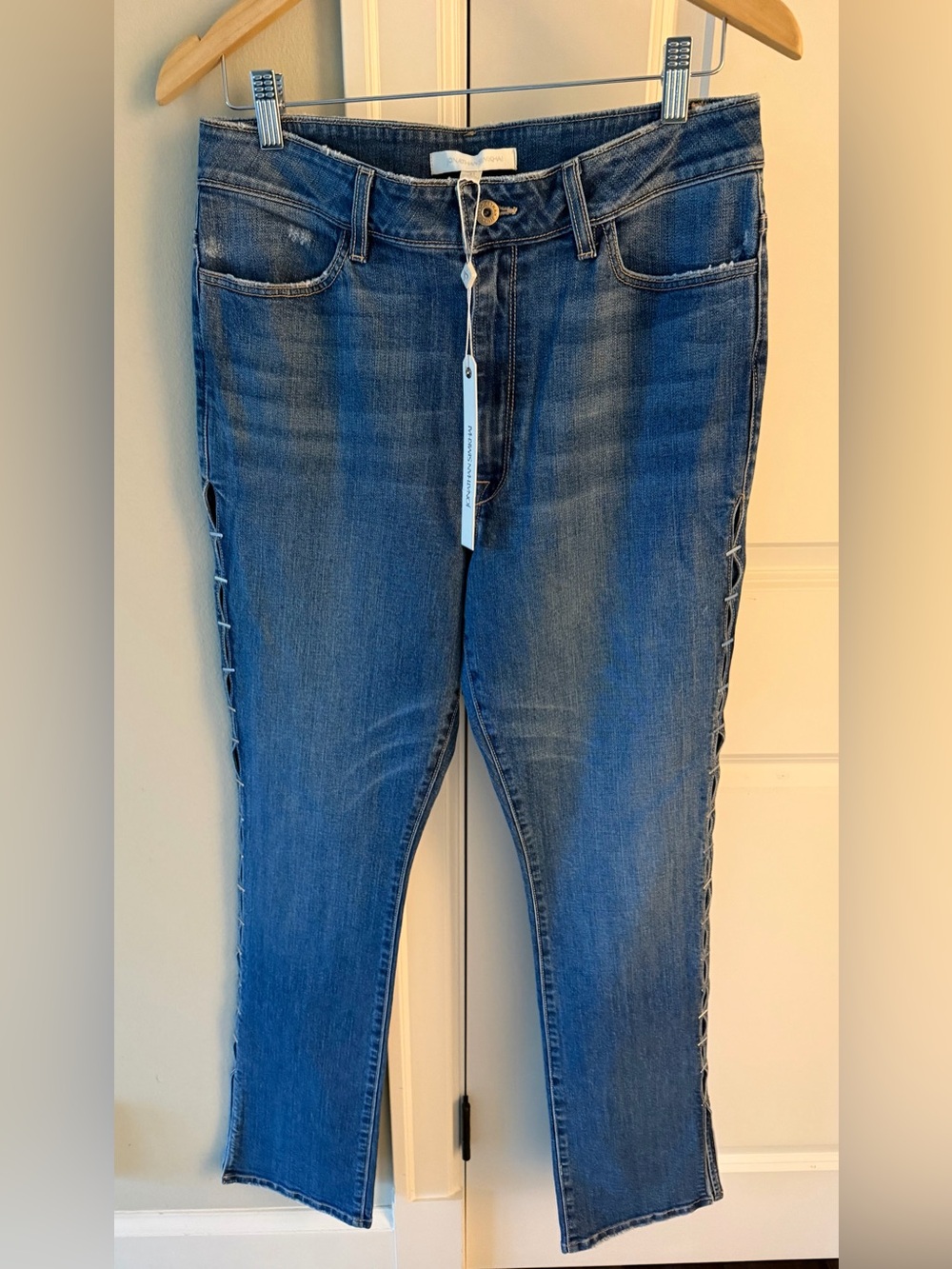 New Jonathan Simkhai Jeans with Side Detail size 31